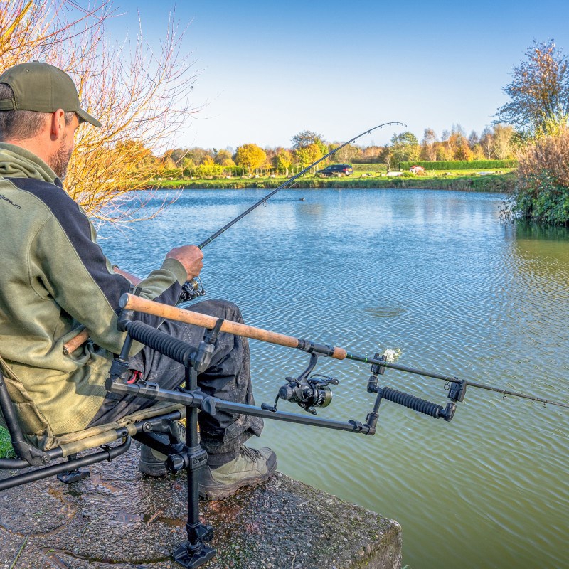 Coarse Rod Rests Korum Any Chair XS Two Rod Arm & Rests - £53.99