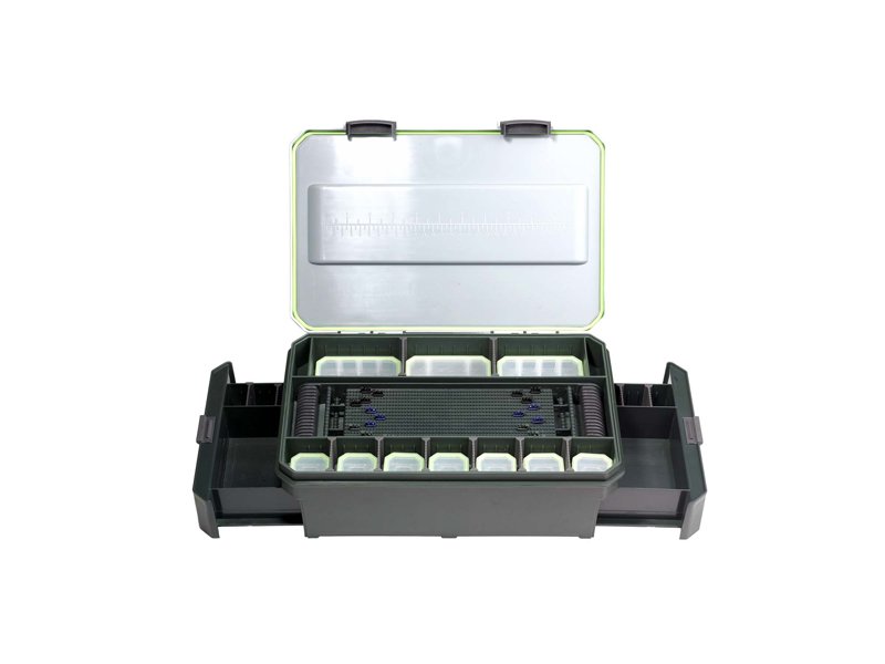 Greys Tackle Box Greys Prodigy Klip-Lok Tackle Base FULLY LOADED
