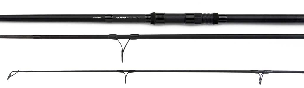 shimano alivio dx specimen rod 12-300 12ft 3.00lb 3-Piece Carp Rod, Black Sports & Outdoors Shimano Alivio Dx Spinning Rod