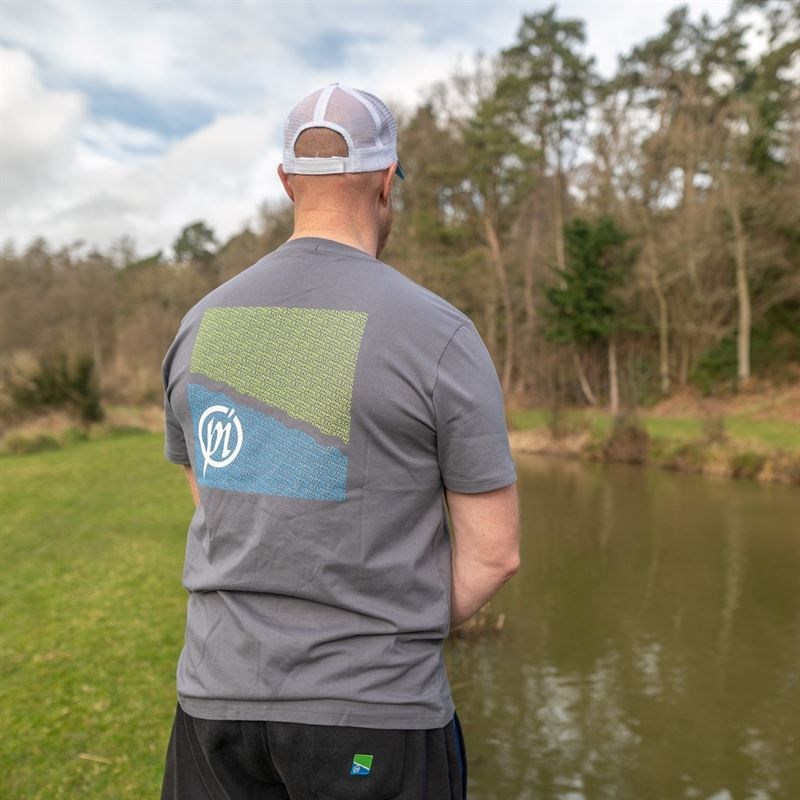 T-shirt Bianca Preston Innovations – Maglietta Manica Corta Per La Pesca – Uomo