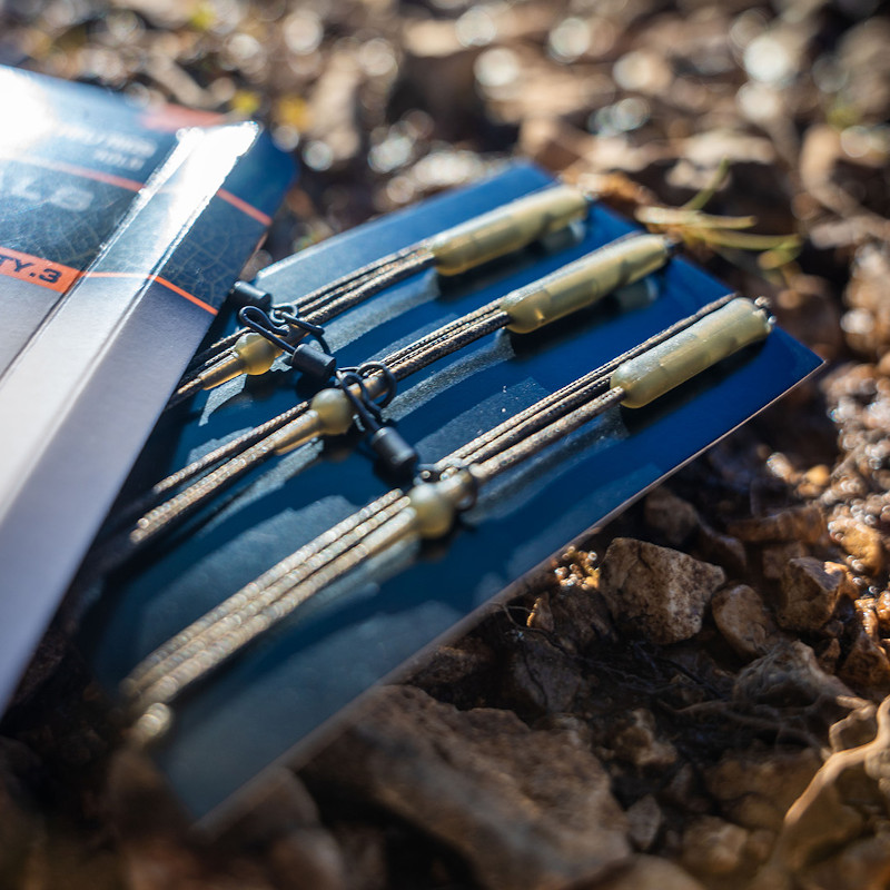 Fox Edges Naturals Copper-Core Heli Rig Leaders Per Pesca Alla Carpa, Nuovi - Foto 6