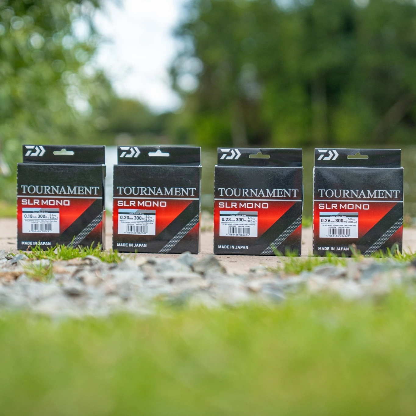 Daiwa Tournament SF Line 300m 0,18mm Gris-Transparent - Monofilament - Neuf