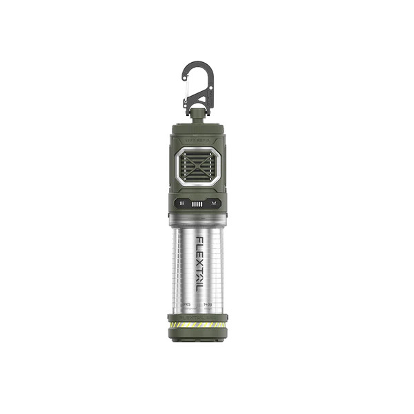 Mückenschutz Camping FLEXTAILGEAER TINY REPEL – Tragbare Mückenlampe Mit Heizung, 400 Lumen, 4800 MAh, IPX5 Thermacell Backpacker Gen 2