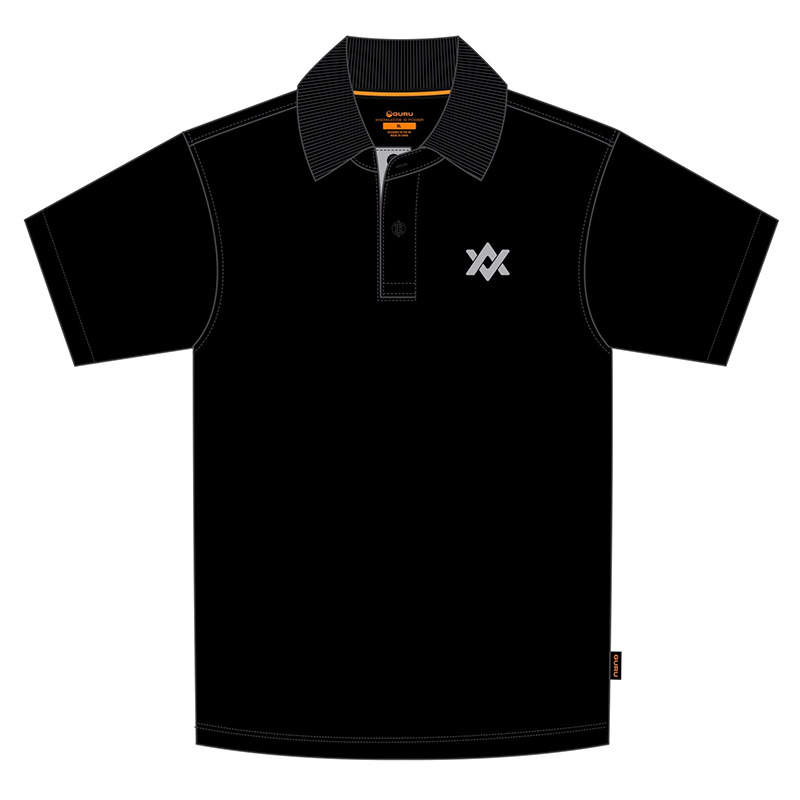 Guru Aventus Polo Black/Grey