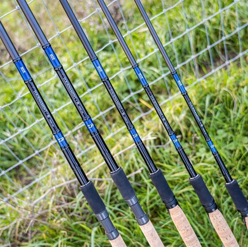 daiwa d fish 11ft feeder rod Combo 10ft Their composite carbon blanks ensure plenty of fish fighting forgiveness and durability Fishing Rods Daiwa Tournament Slr