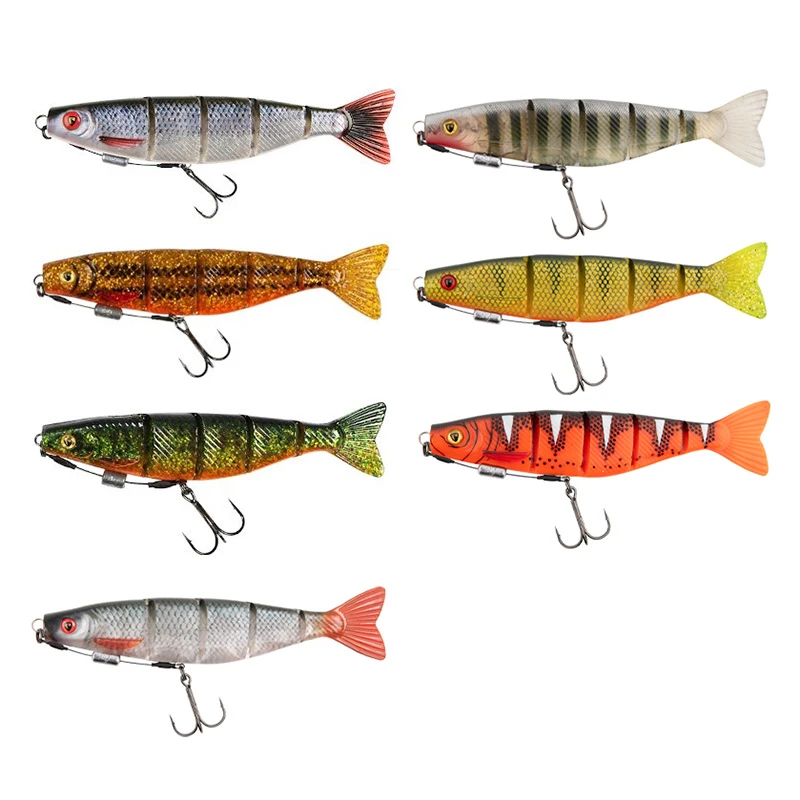 Lot De Leurres Souples Fox Rage UV – 9cm Swing Ball, Grayfish, Shovel Shad, Funky Worm (4 Pièces)