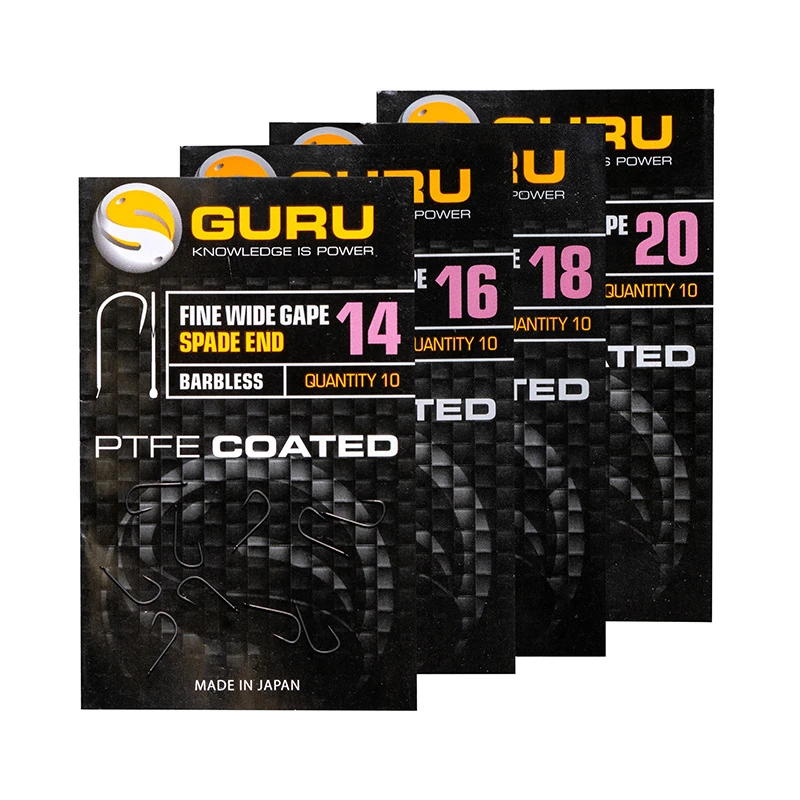 Ganci Da Pesca Wide Gape XCLUSIVE TACKLE – Micro Spinati E Senza Barbe, Varie Misure, Per Carpe