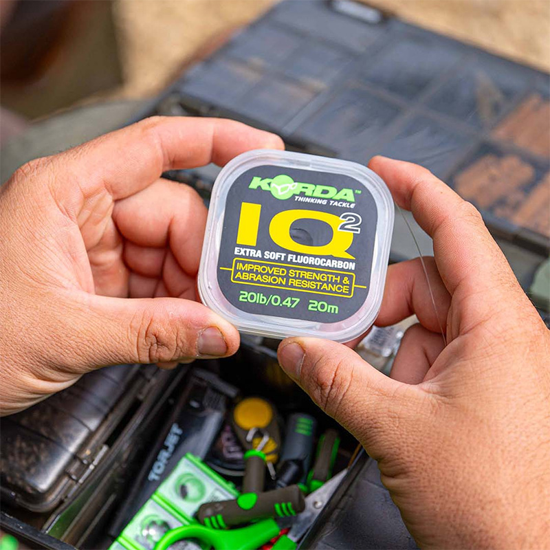 Fishing Tackle Korda Iq2 Extra Soft Fluorocarbon Korda IQ2