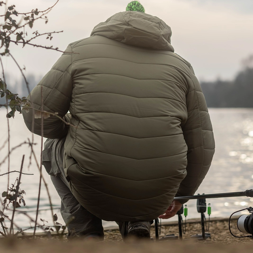 KORDA THERMOLITE PUFFER JACKET OLIVE KORDA THERMOLITE PUFFER JACKET OLIVE