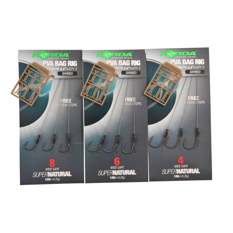 Korda PVA Bag Rigs - £5.99