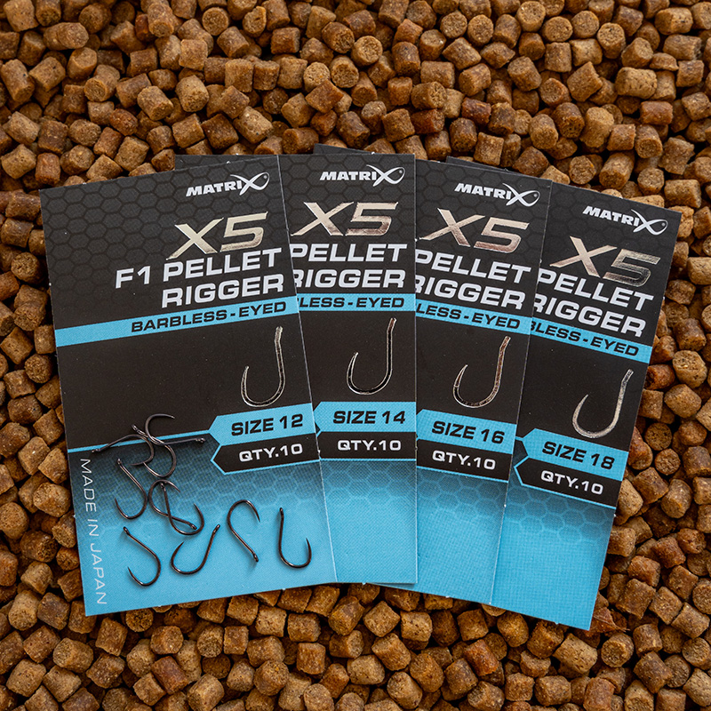 Matrix X5 - F1 Pellet Rigger Hooks SIZE 12 - Foto 7