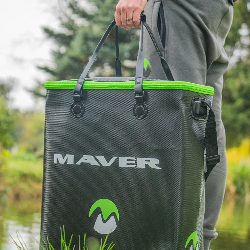 Maver Borsa Rete EVA MVR: Grande, Impermeabile, Per 4 Reti Da Sbarco, Spallaccio E Manici - 2