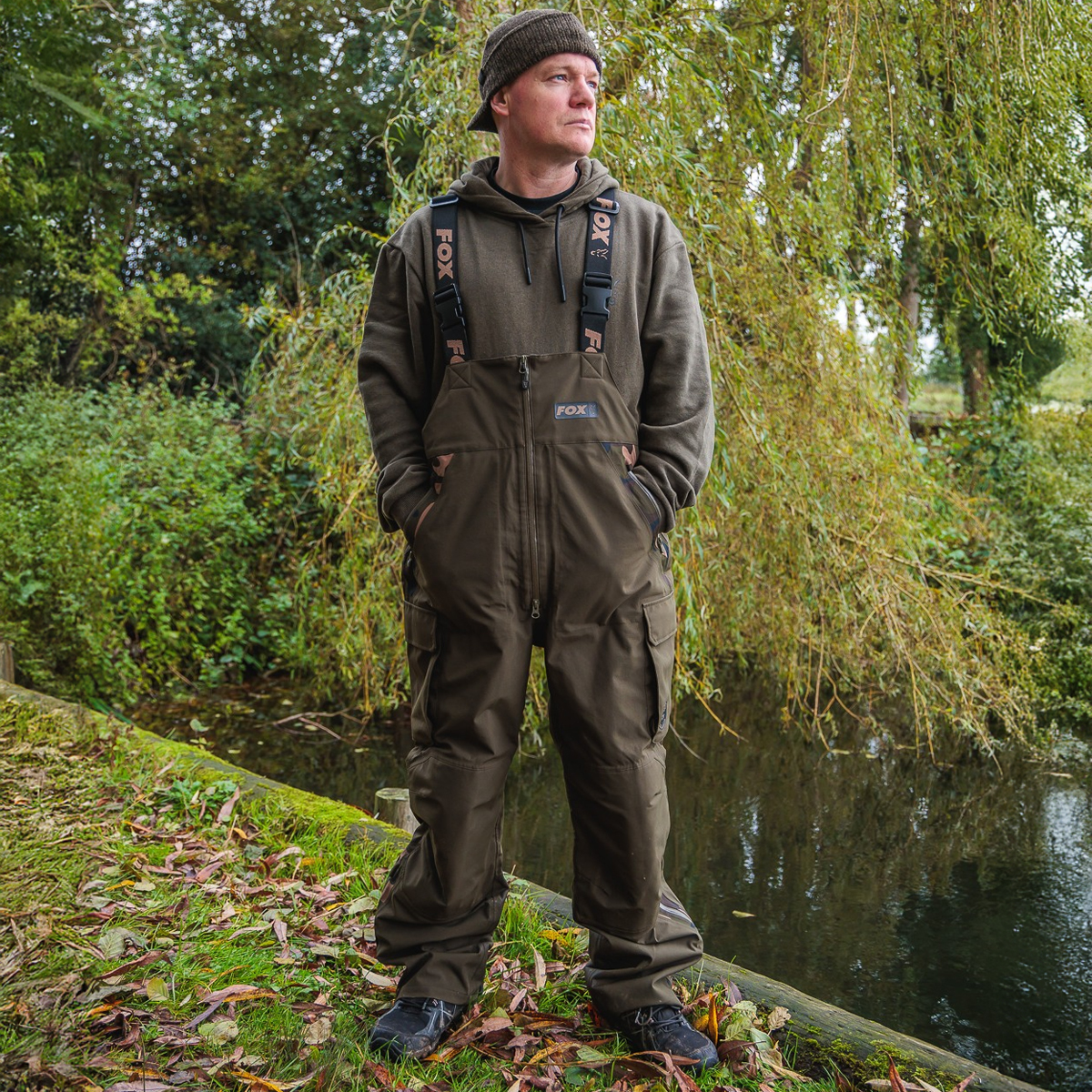 Fox RS25K Khaki Salopettes - £114.99