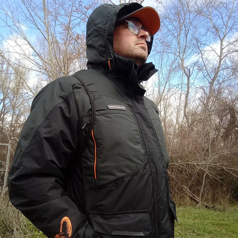 Veste Thermique Savage Gear Simply Savage – Gris Chiné – Tailles S à XXL – Neuve Avec étiquettes