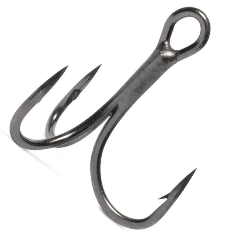 Hameçons Triples VMC 7556 BN 75 Series Inline – 5 Pièces Par Paquet #1 à #6