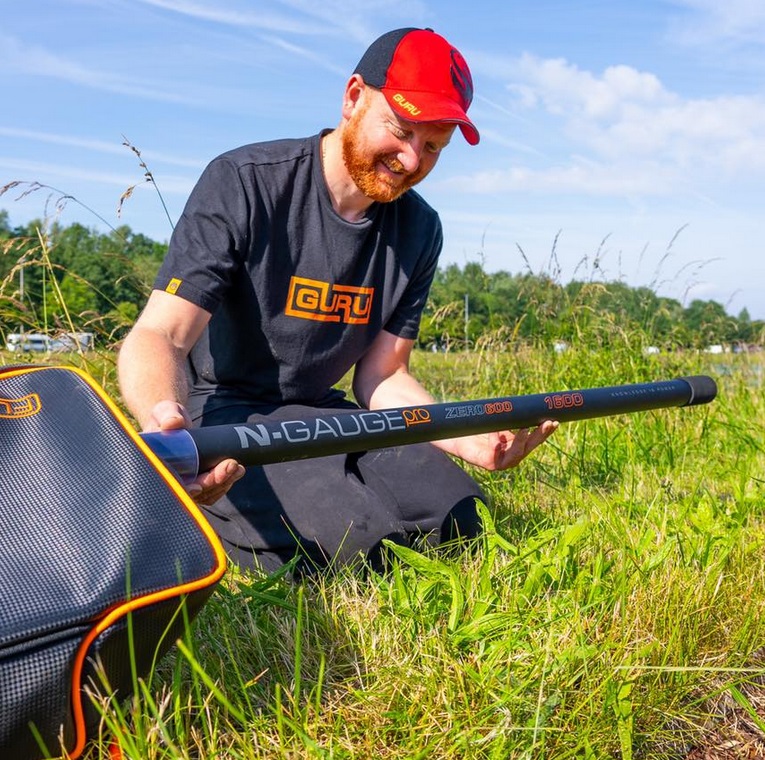 Guru N-Gauge Pro Feeder Rute - 3 M, 1-40 G Wurfgewicht, Inkl. 3 Tips