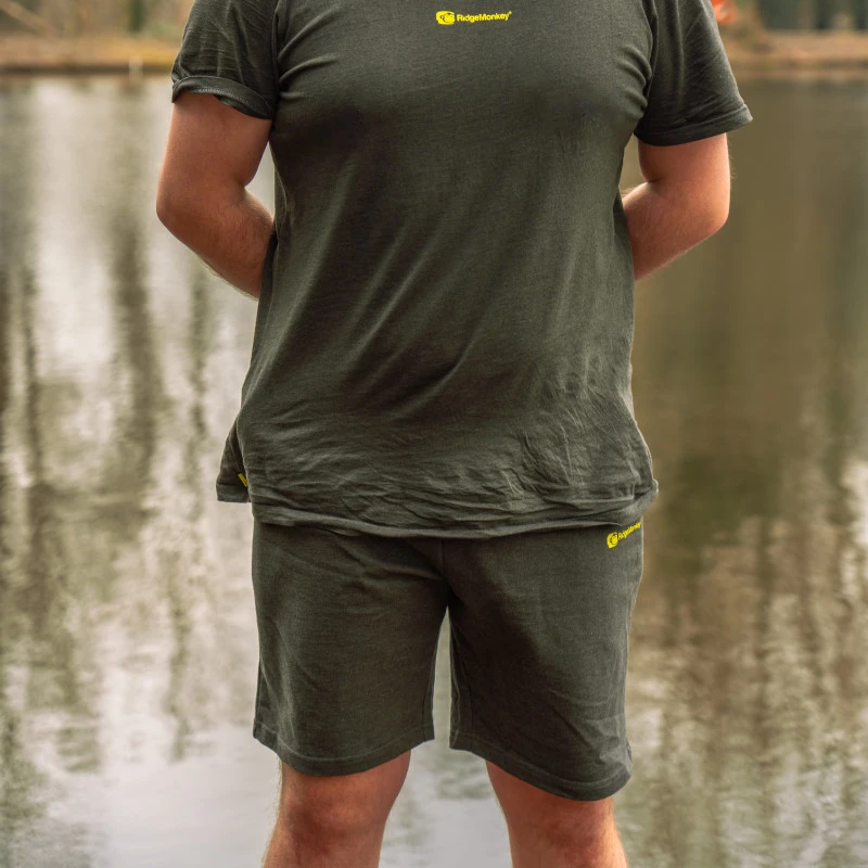 RidgeMonkey APEarel SportFlex Lightweight - Zöld Horgász Póló