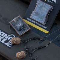 Estralho Montado SN Hook 500 D-rig Pesca à Carpa CAPERLAN - Foto 9