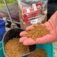Fjuka Squeez-Ready Method Pellet 2mm | Ready-prepped Method Feeder Pellet | Carp, F1s, Tench, Bream Etc | 500g Bag