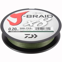 Tresse Daiwa J Braid Expedition X8 – 300m 60lb (0.32mm) – Multicolore – Neuf