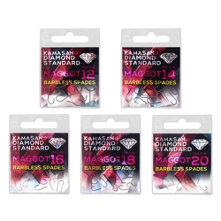 Kamasan Diamond Standard Maggot Barbless Hooks