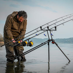Prologic Element Q/R Tri-Sky Rod Pod