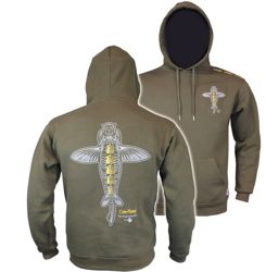 Vass Carp Rising Khaki Hoodies