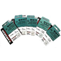 Kamasan Hooks To Nylon B911 Wide Gape Barbless