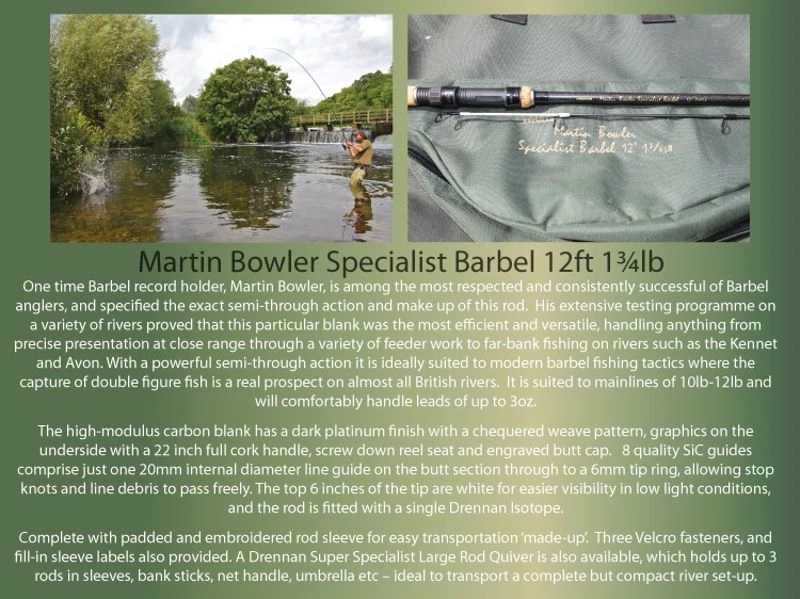 Martin Bowler Specialist Barbel 1.75lb