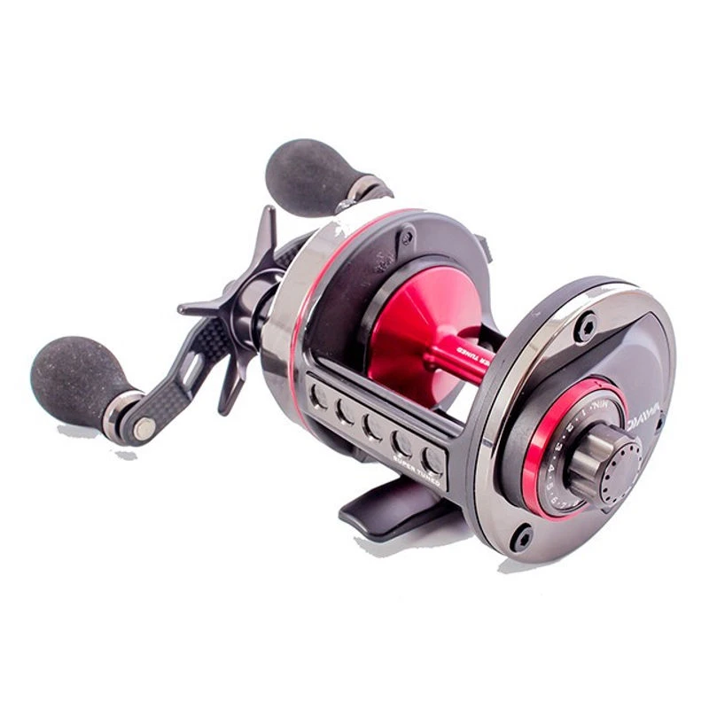 baitcaster on a deckhand rod Duran DFP Universal Reel Clamps