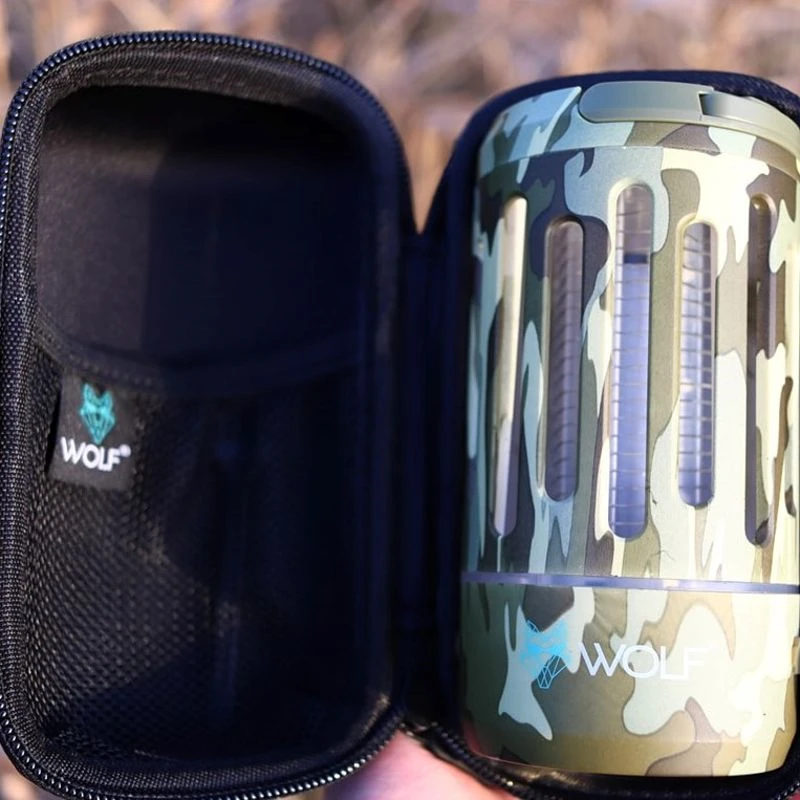 Wolf Mozzi-Zappa Camo Green Tech Case