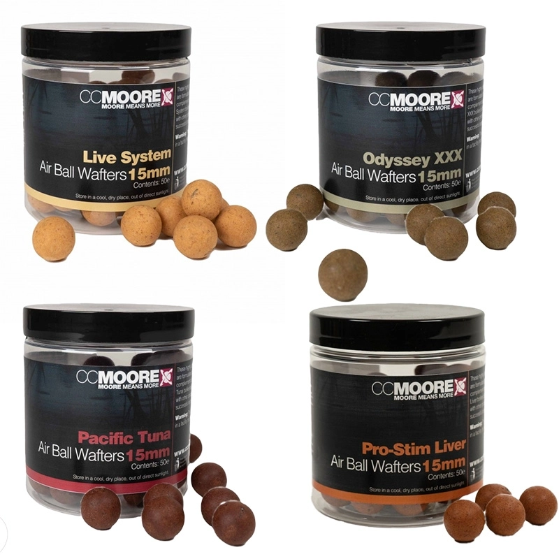 Pacific Tuna Air Ball Pop Ups 15mm – Esche Galleggianti Per Carpa, Aroma Pesce E Latte, 50 Pezzi