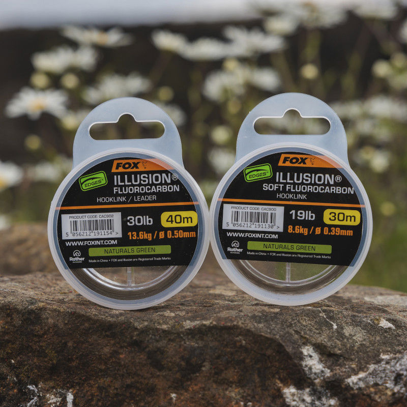 Fluorocarbone Fox Illusion 0.30mm / 12lb – Pêche Carpe – Occasion
