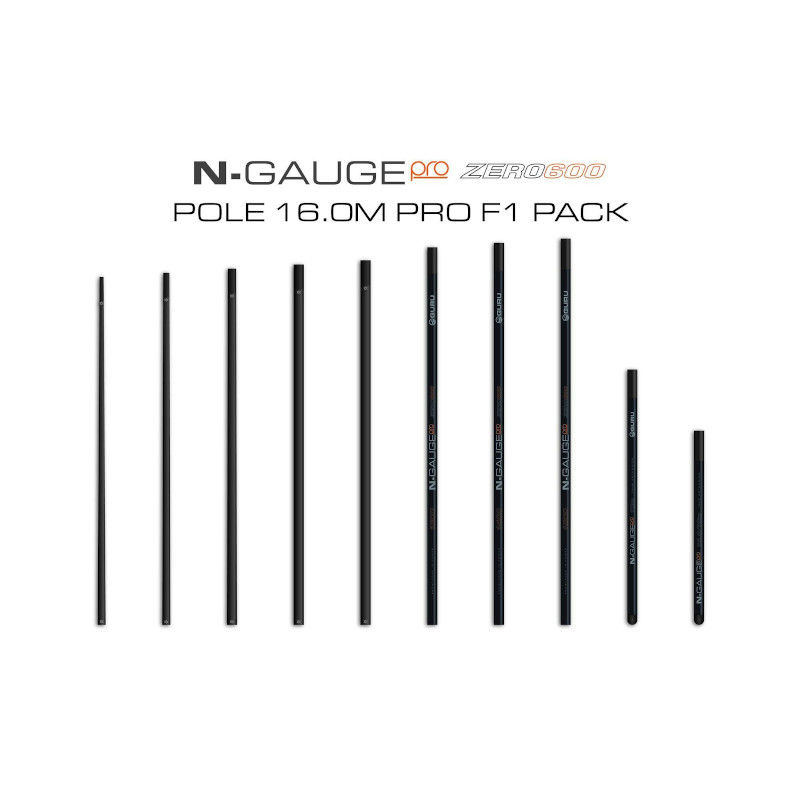 Guru 6" Pole Rigs Ready Tied Hooklength All Patterns & Sizes