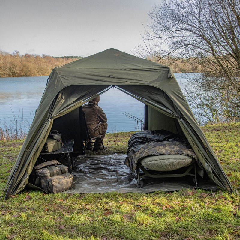 Solar Tackle SP Quick-Up Shelter MKII With Heavy Duty Groundsheet