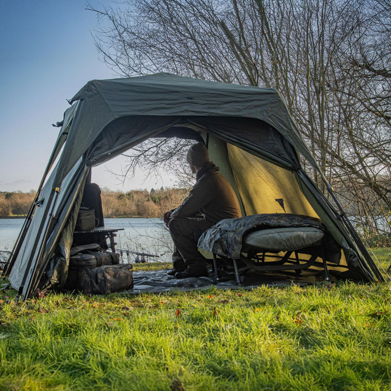 Solar Tackle SP Quick-Up Shelter MKII With Heavy Duty Groundsheet