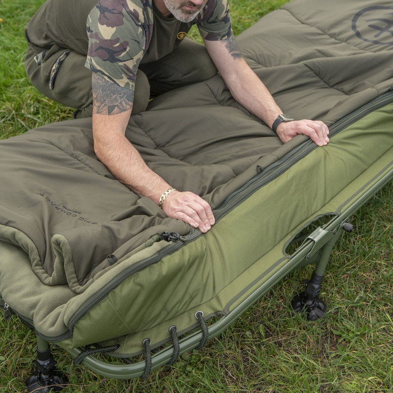 Carp Fishing Memory Foam Bedchair Solar SP C-Tech Memory Foam