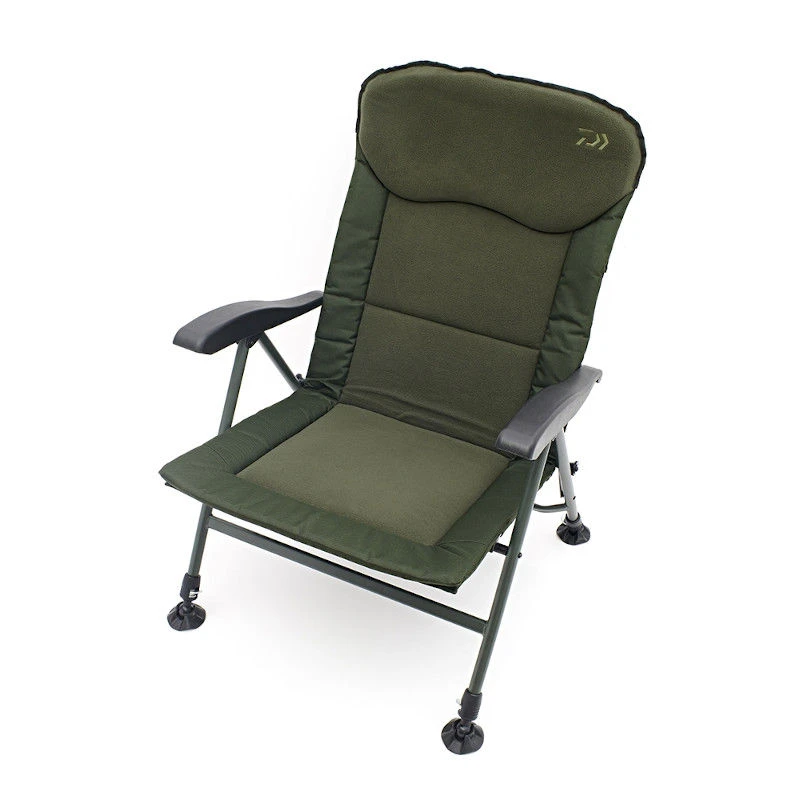 Daiwa Black Widow Adjustable Arm Chair - £69.99