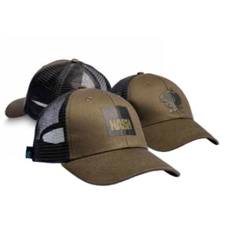 Nash Make It Happen Trucker Cap Fish Logo - £8.99