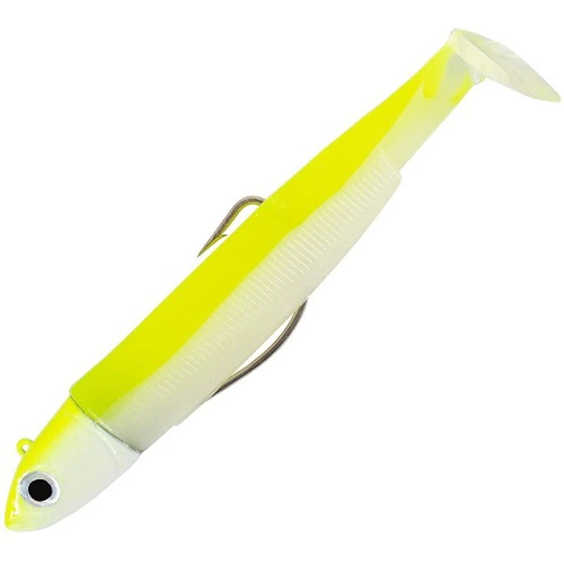 FIIISH Black Minnow 120 Combo Off Shore - Esche Soft 25g In Blu Con Corpo Extra, Testa Articolata Antialga, Perfetta Per Spigole E Predatori