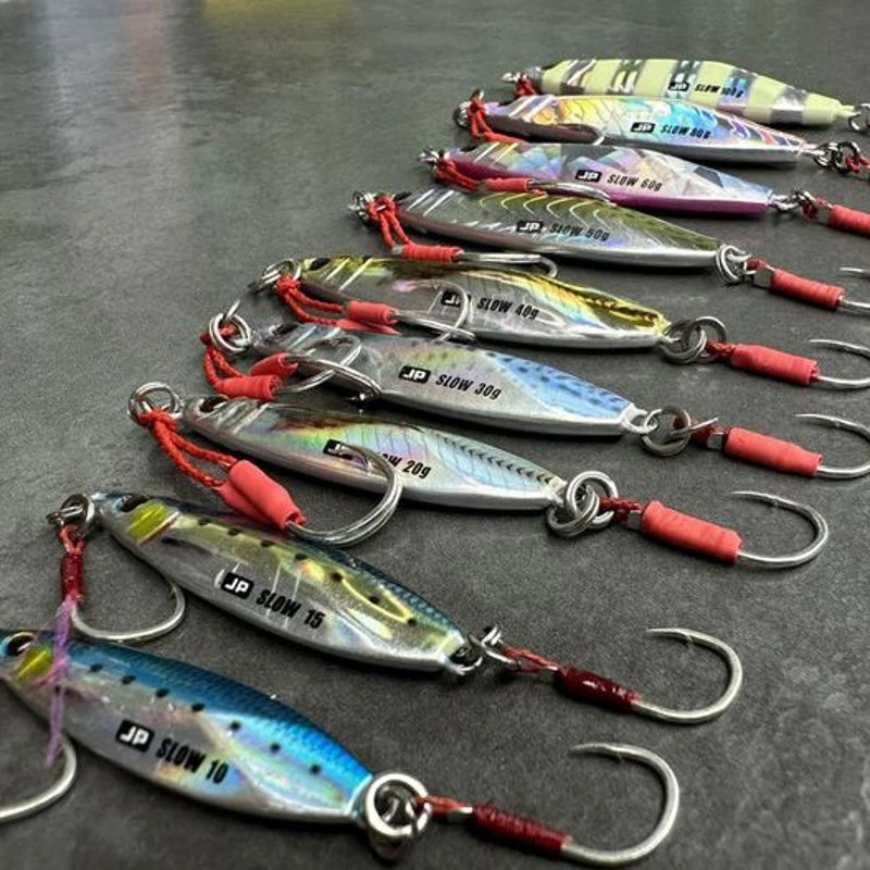 Jig Métal Major Craft Jigpara JPSLOW-80 - 80g, Coulant, Leurre Pour Pêche En Mer