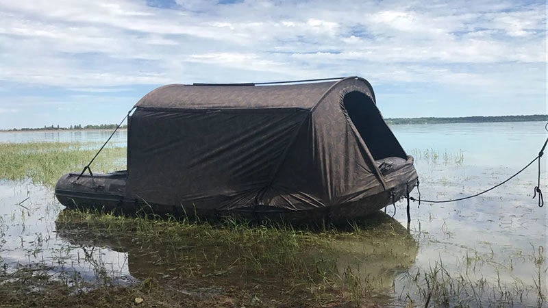 Fox FX420 Camo Boat Bivvy