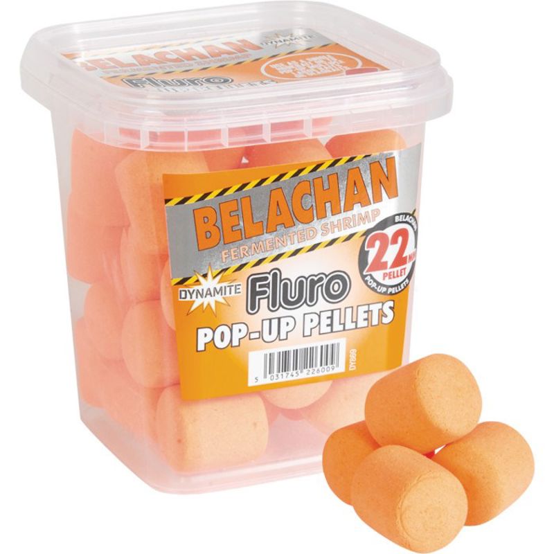 Dynamite Baits Catfish Pop-Ups Fluro Belachan 22mm